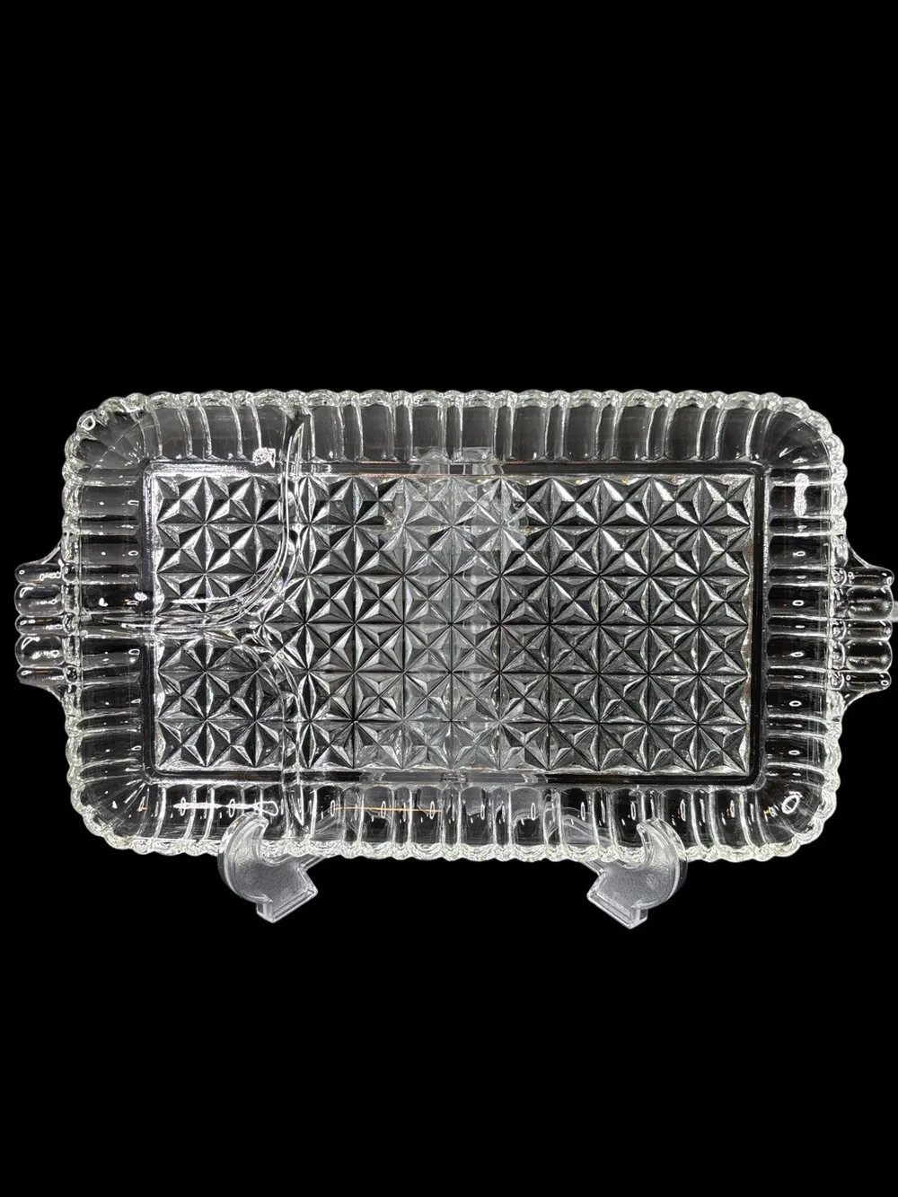 Anchor Hocking Serva Snack tray- Set of 3
